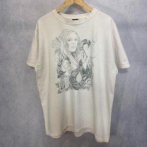 2000s y2k QuikSilver art tee shirt size large